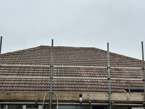 Hethersett Roofing Services 4 This is a photo of a roof being installed in Hethersett. Installation carried out by Hethersett Roofing Services